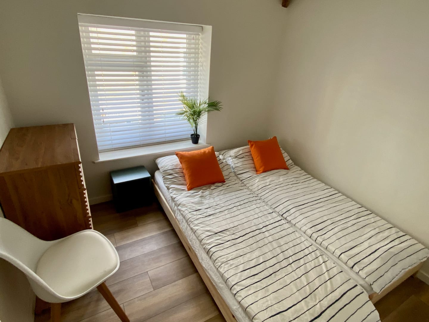 Master bedroom with double bed