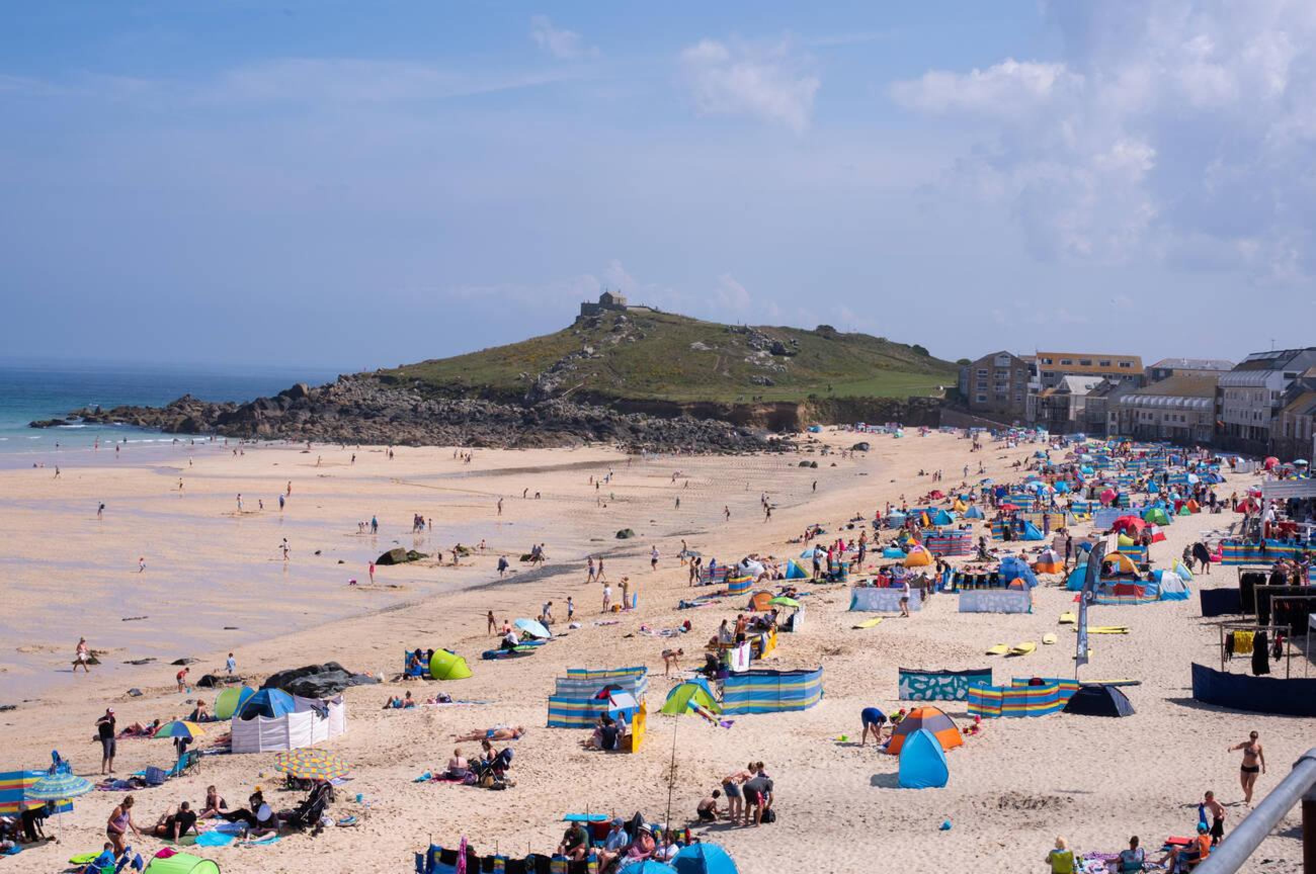 Rocky Cornish coastline